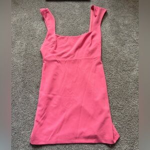 Hello Molly Vibrant Pink Dress